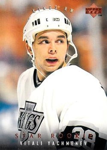#263 Vitali Yachmenev - Los Angeles Kings - 1995-96 Upper Deck Hockey