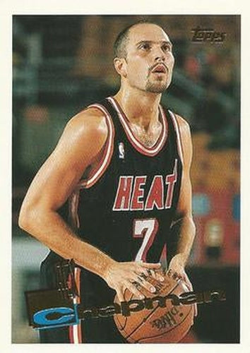 #263 Rex Chapman - Miami Heat - 1995-96 Topps Basketball