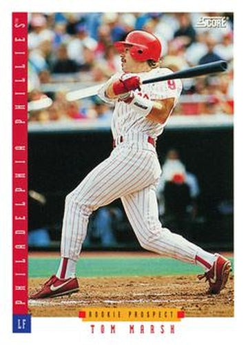 #263 Tom Marsh - Philadelphia Phillies - 1993 Score Baseball