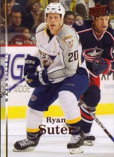 #263 Ryan Suter - Nashville Predators - 2007-08 Upper Deck Hockey