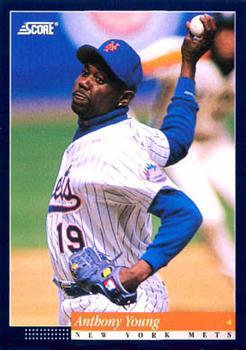 #263 Anthony Young - New York Mets -1994 Score Baseball