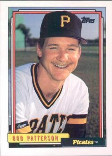 #263 Bob Patterson - Pittsburgh Pirates - 1992 Topps Baseball