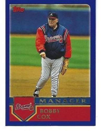 #263 Bobby Cox - Atlanta Braves - 2003 Topps Baseball
