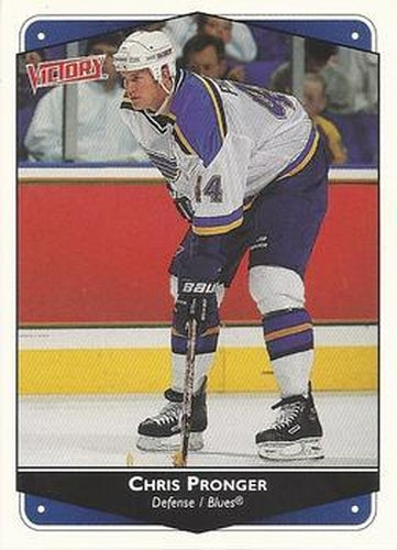#263 Chris Pronger - St. Louis Blues - 1999-00 Upper Deck Victory Hockey