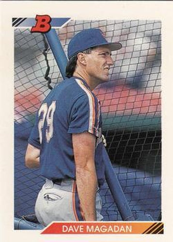 #263 Dave Magadan - New York Mets - 1992 Bowman Baseball