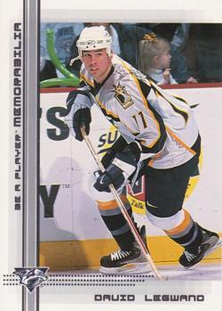 #263 David Legwand - Nashville Predators - 2000-01 Be a Player Memorabilia Hockey