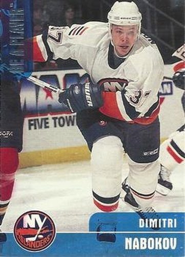#263 Dmitri Nabokov - New York Islanders - 1999-00 Be a Player Memorabilia Hockey