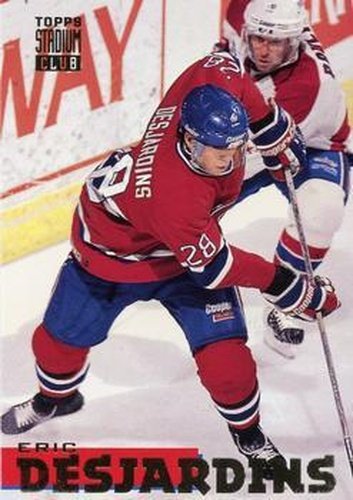 #263 Eric Desjardins - Montreal Canadiens - 1994-95 Stadium Club Hockey
