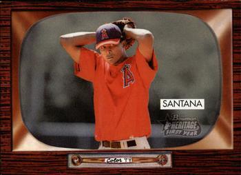 #263 Ervin Santana - Anaheim Angels - 2004 Bowman Heritage Baseball