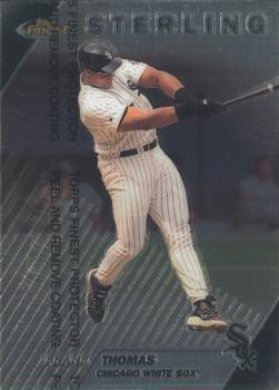 #263 Frank Thomas - Chicago White Sox - 1999 Finest Baseball