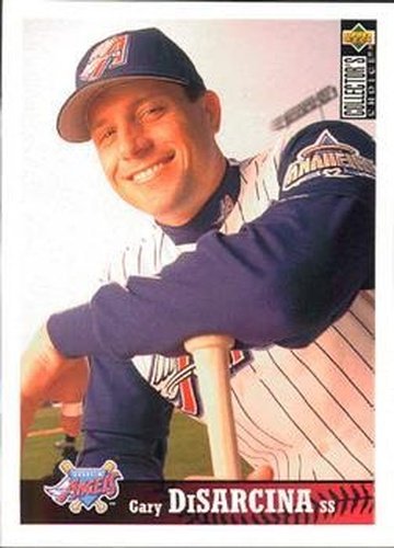 #263 Gary DiSarcina - Anaheim Angels - 1997 Collector's Choice Baseball