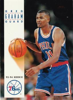 #263 Greg Graham - Philadelphia 76ers - 1993-94 SkyBox Premium Basketball