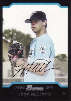 #263 Jeff Allison - Florida Marlins - 2004 Bowman Baseball