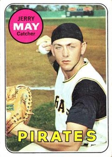 #263 Jerry May - Pittsburgh Pirates - 1969 Topps Baseball