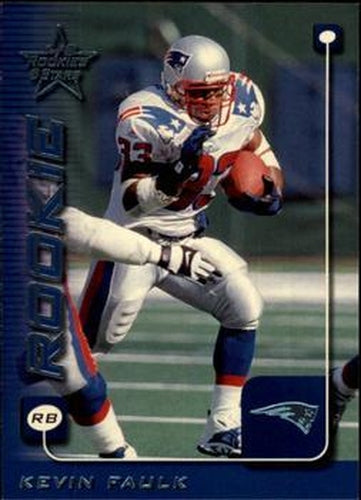 #263 Kevin Faulk - New England Patriots - 1999 Leaf Rookies & Stars Football