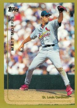 #263 Matt Morris - St. Louis Cardinals - 1999 Topps Baseball