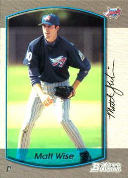 #263 Matt Wise - Anaheim Angels - 2000 Bowman Baseball