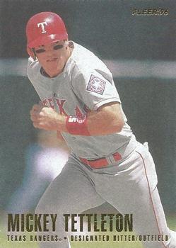 #263 Mickey Tettleton - Texas Rangers - 1996 Fleer Baseball