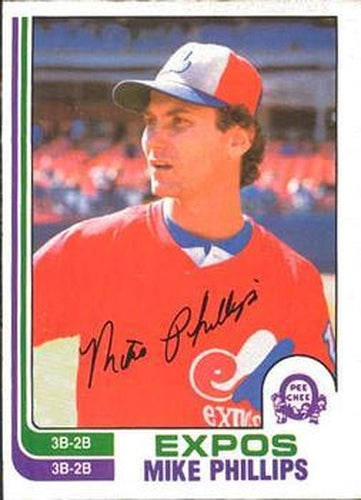 #263 Mike Phillips - Montreal Expos - 1982 O-Pee-Chee Baseball