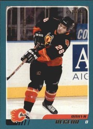 #263 Robyn Regehr - Calgary Flames - 2003-04 O-Pee-Chee Hockey