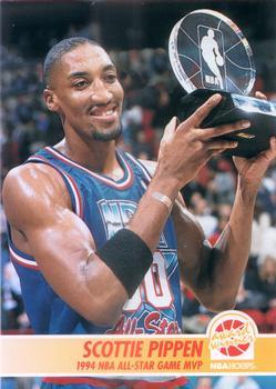 #263 Scottie Pippen - Chicago Bulls - 1994-95 Hoops Basketball