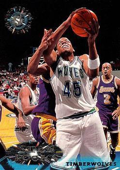 #263 Sean Rooks - Minnesota Timberwolves - 1995-96 Stadium Club Basketball