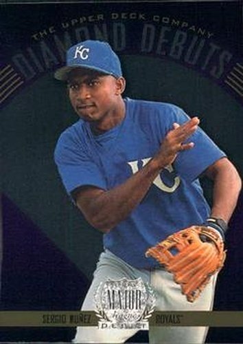 #263 Sergio Nunez - Kansas City Royals - 1996 Upper Deck Baseball
