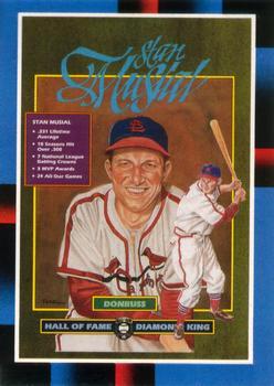 #263 Stan Musial - St. Louis Cardinals - 1988 Leaf Baseball