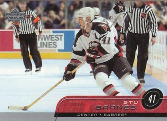 #263 Stu Barnes - Buffalo Sabres - 2002-03 Upper Deck Hockey