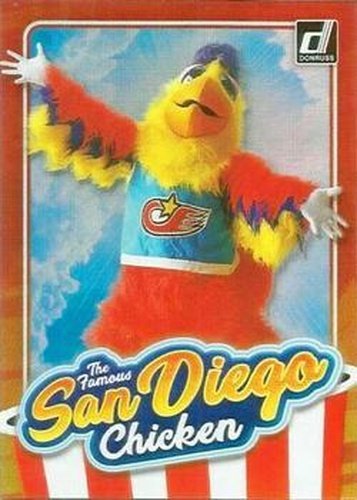 #263 The Famous San Diego Chicken - San Diego Padres - 2021 Donruss Baseball