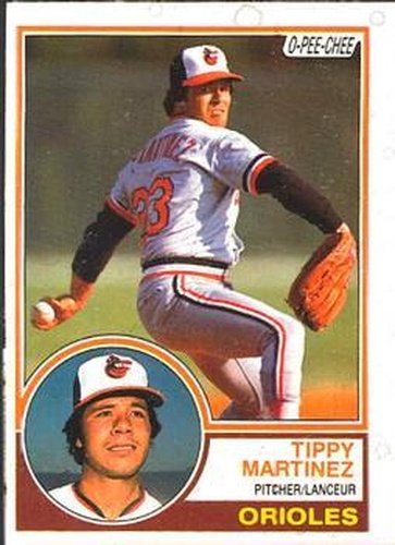 #263 Tippy Martinez - Baltimore Orioles - 1983 O-Pee-Chee Baseball