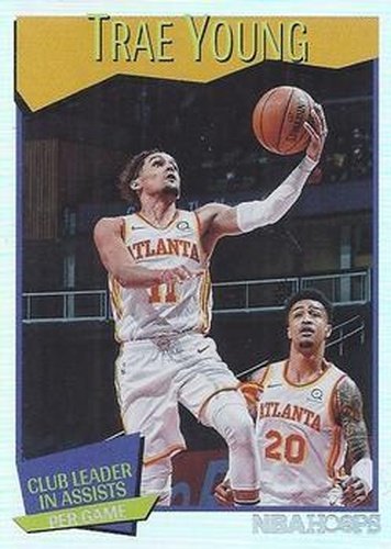 #263 Trae Young - Atlanta Hawks - 2021-22 Hoops Basketball