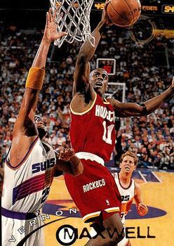 #263 Vernon Maxwell - Houston Rockets - 1994-95 Stadium Club Basketball