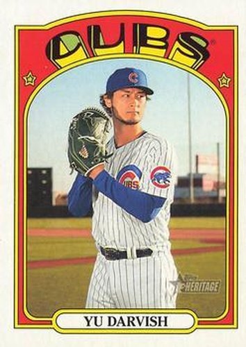 #263 Yu Darvish - Chicago Cubs - 2021 Topps Heritage Baseball