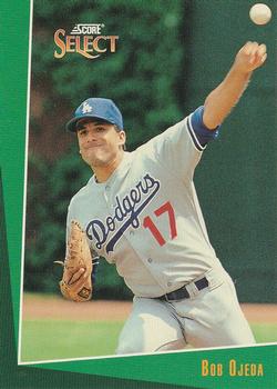 #263 Bob Ojeda - Los Angeles Dodgers - 1993 Select Baseball