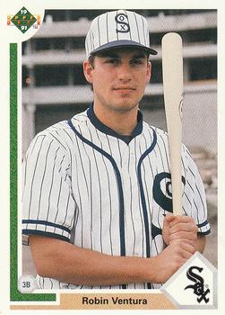 #263 Robin Ventura - Chicago White Sox - 1991 Upper Deck Baseball