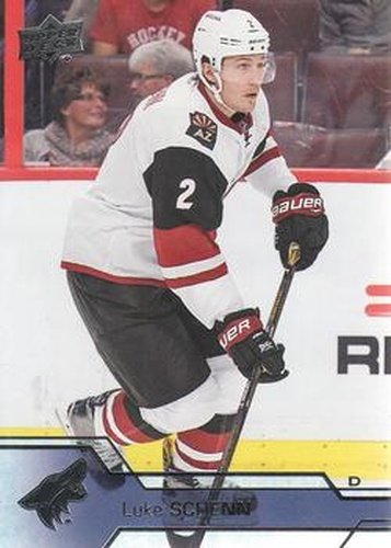 #263 Luke Schenn - Arizona Coyotes - 2016-17 Upper Deck Hockey