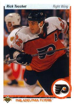 #263 Rick Tocchet - Philadelphia Flyers - 1990-91 Upper Deck Hockey