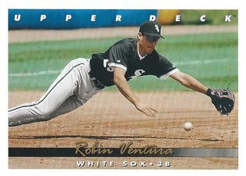 #263 Robin Ventura - Chicago White Sox - 1993 Upper Deck Baseball