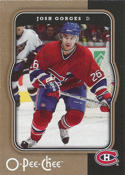 #263 Josh Gorges - Montreal Canadiens - 2007-08 O-Pee-Chee Hockey