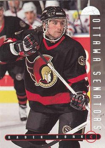 #263 Radek Bonk - Ottawa Senators - 1995-96 Leaf Hockey