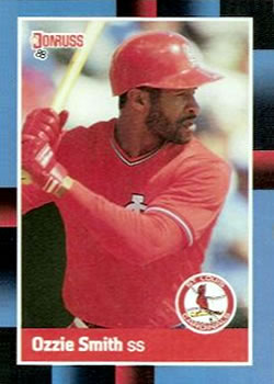 #263 Ozzie Smith - St. Louis Cardinals - 1988 Donruss Baseball
