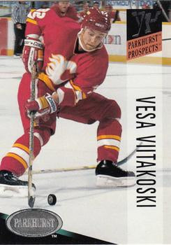#263 Vesa Viitakoski - Calgary Flames - 1993-94 Parkhurst Hockey