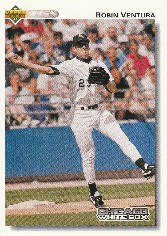 #263 Robin Ventura - Chicago White Sox - 1992 Upper Deck Baseball