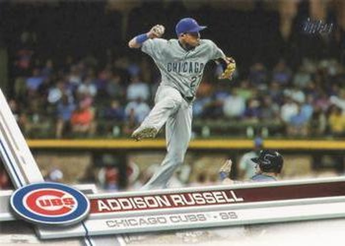 #263a Addison Russell - Chicago Cubs - 2017 Topps Baseball