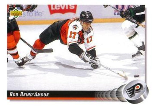 #264 Rod Brind'Amour - Philadelphia Flyers - 1992-93 Upper Deck Hockey