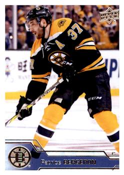 #264 Patrice Bergeron - Boston Bruins - 2016-17 Upper Deck Hockey