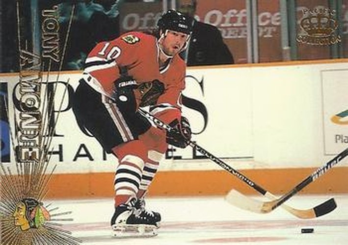 #264 Tony Amonte - Chicago Blackhawks - 1997-98 Pacific Crown Hockey