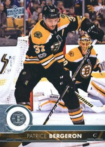 #264 Patrice Bergeron - Boston Bruins - 2017-18 Upper Deck Hockey
