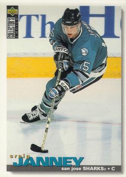 #264 Craig Janney - San Jose Sharks - 1995-96 Collector's Choice Hockey